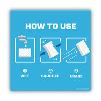 Magic Eraser Extra Durable. 4.6 X 2.4, 0.7" Thick, White, 7-pack