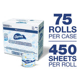 Commercial Bathroom Tissue, Septic Safe, 2-ply, White, 450 Sheets-roll, 75-carton