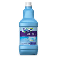 Wetjet System Cleaning-solution Refill, Fresh Scent, 1.25 L Bottle, 4-carton