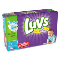 Diapers, Size 2: 12 Lbs To 18 Lbs, 40-pack, 2 Pack-carton
