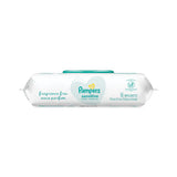 Sensitive Baby Wipes, 6.8 X 7,  Unscented, White, 56-pack