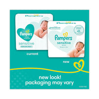 Sensitive Baby Wipes, 6.8 X 7,  Unscented, White, 56-pack