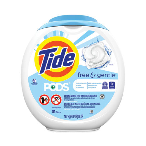 Pods, Unscented, 81 Pods-tub, 4 Tubs Carton