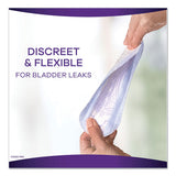 Discreet Incontinence Liners, Very Light, Long, 44-pack, 3 Packs-carton