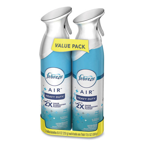 Air, Crisp Clean, 8.8 Oz Aerosol Spray, 2-pack