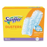 Dusters Refill, Dust Lock Fiber, Lavender Scent, Light Blue, 18-box