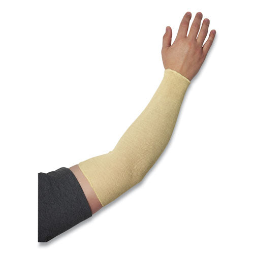 Knitted Kevlar Sleeve, 2-ply, 18" Length, Tan