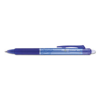 Frixion Clicker Erasable Retractable Gel Pen, 1 Mm, Blue Ink-barrel, Dozen