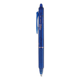 Frixion Clicker Erasable Retractable Gel Pen, 1 Mm, Blue Ink-barrel, Dozen