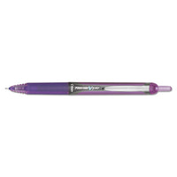 Precise V7rt Retractable Roller Ball Pen, Fine 0.7mm, Black Ink, Black Barrel