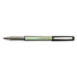 Precise V5 Begreen Stick Roller Ball Pen, 0.5mm, Black Ink-barrel, Dozen