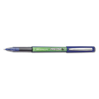 Precise V5 Begreen Stick Roller Ball Pen, 0.5mm, Blue Ink-barrel, Dozen