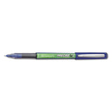Precise V5 Begreen Stick Roller Ball Pen, 0.5mm, Blue Ink-barrel, Dozen