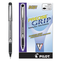Precise Grip Stick Roller Ball Pen, Bold 1mm, Red Ink, Red Barrel