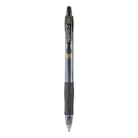 G2 Premium Retractable Gel Pen, Bold 1 Mm, Black Ink, Smoke Barrel, Dozen