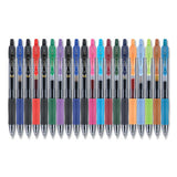 G2 Premium Retractable Gel Pen, Fine 0.7 Mm, Assorted Ink-barrel, 20-set