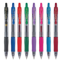 G2 Premium Retractable Gel Pen, Bold 1 Mm, Assorted Ink-barrel, 8-pack