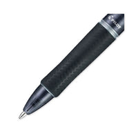 Acroball Colors Advanced Ink Ballpoint Pen, Retractable, Medium 1 Mm, Black Ink, Black Barrel, Dozen