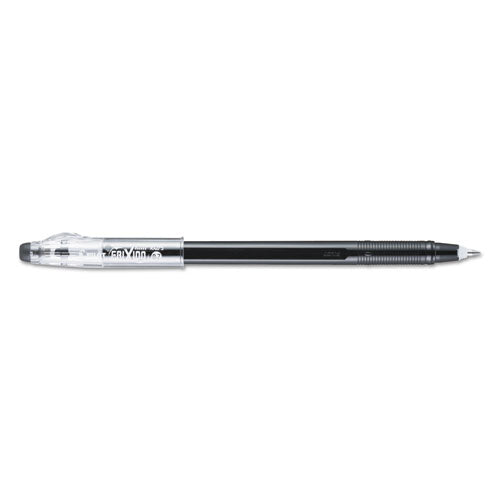 Frixion Colorsticks Erasable Stick Gel Pen, 0.7mm, Black Ink-barrel, Dozen