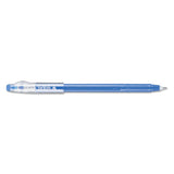 Frixion Colorsticks Erasable Stick Gel Pen, 0.7mm, Blue Ink-barrel, Dozen