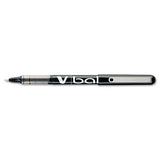 Vball Liquid Ink Stick Roller Ball Pen, 0.5mm, Black Ink-barrel, Dozen