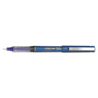 Precise V5 Stick Roller Ball Pen, Extra-fine 0.5mm, Blue Ink-barrel, Dozen