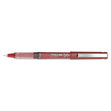 Precise V7 Stick Roller Ball Pen, Fine 0.7mm, Red Ink-barrel, Dozen