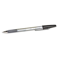 Better Stick Ballpoint Pen, Fine 0.7mm, Blue Ink, Translucent Blue Barrel, Dozen
