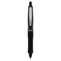 Dr. Grip Fullblack Retractable Ballpoint Pen, 1mm, Black Ink-barrel