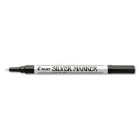 Creative Art & Crafts Marker, Medium Brush Tip, Silver