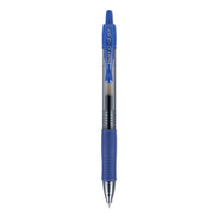 G2 Premium Retractable Gel Pen, Fine 0.7 Mm, Blue Ink-barrel, 36-pack