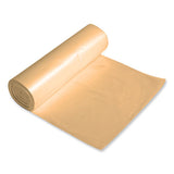 Can Liner, 16 Gal, 0.35 Mil, 32" X 24", Buff, 500-carton