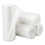 Eco Strong Plus Can Liners, 33 Gal, 13 Microns, 33 X 39, Natural, 250/carton