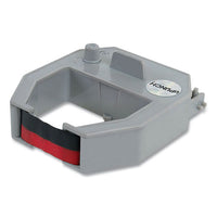 Hnrl10 Calculating Time Clock Ribbon, Black-red