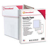 Medical Security Papers, 24lb, 8.5 X 11, Blue, 500-ream