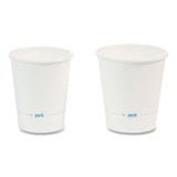 White Paper Hot Cups, 8 Oz, 100-pack