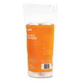 Insulated Paper Hot Cups, 10 Oz, White-teal, 40-pack