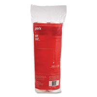 Insulated Paper Hot Cups, 12 Oz, White-blue, 40-pack