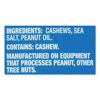 Salted Cashew Halves And Pieces, 26 Oz Canister