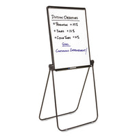 Ultima Presentation Easel, 27 X 34, White Surface, Black Frame