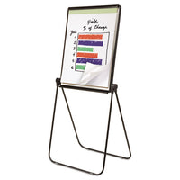 Ultima Presentation Easel, 27 X 34, White Surface, Black Frame