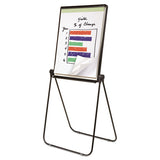 Ultima Presentation Easel, 27 X 34, White Surface, Black Frame