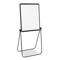 Ultima Presentation Easel, 27 X 34, White Surface, Black Frame