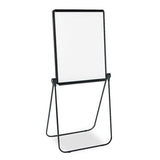 Ultima Presentation Easel, 27 X 34, White Surface, Black Frame