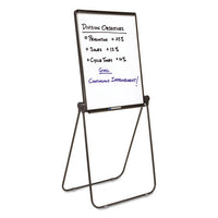 Ultima Presentation Easel, 27 X 34, White Surface, Black Frame