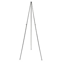 Full Size Instant Easel, 62-3-8" Maximum Height, Steel, Black