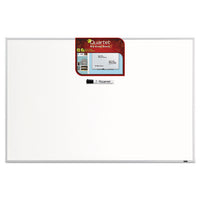 Dry Erase Board, Melamine Surface, 36 X 24, Silver Aluminum Frame