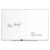 Dry Erase Board, Melamine Surface, 36 X 24, Silver Aluminum Frame