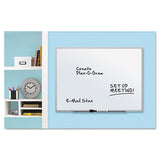 Dry Erase Board, Melamine Surface, 36 X 24, Silver Aluminum Frame