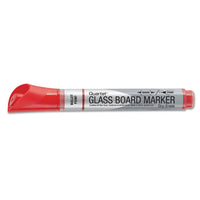 Premium Glass Board Dry Erase Marker, Broad Bullet Tip, Assorted Colors, 4-pack